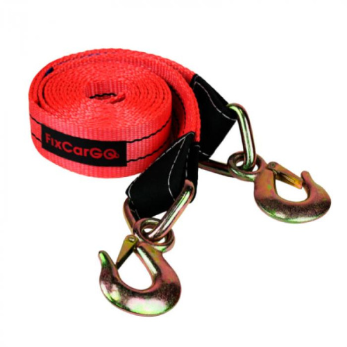 Трос буксировочный 75 мм. c коваными крюками Трос буксировочный 75 мм. c коваными крюками