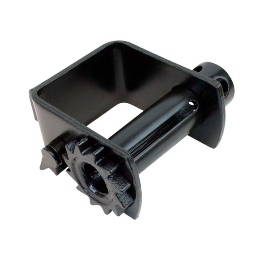 Лебёдка стяжки груза 7,5 т. для ленты 100 мм. 8 м.